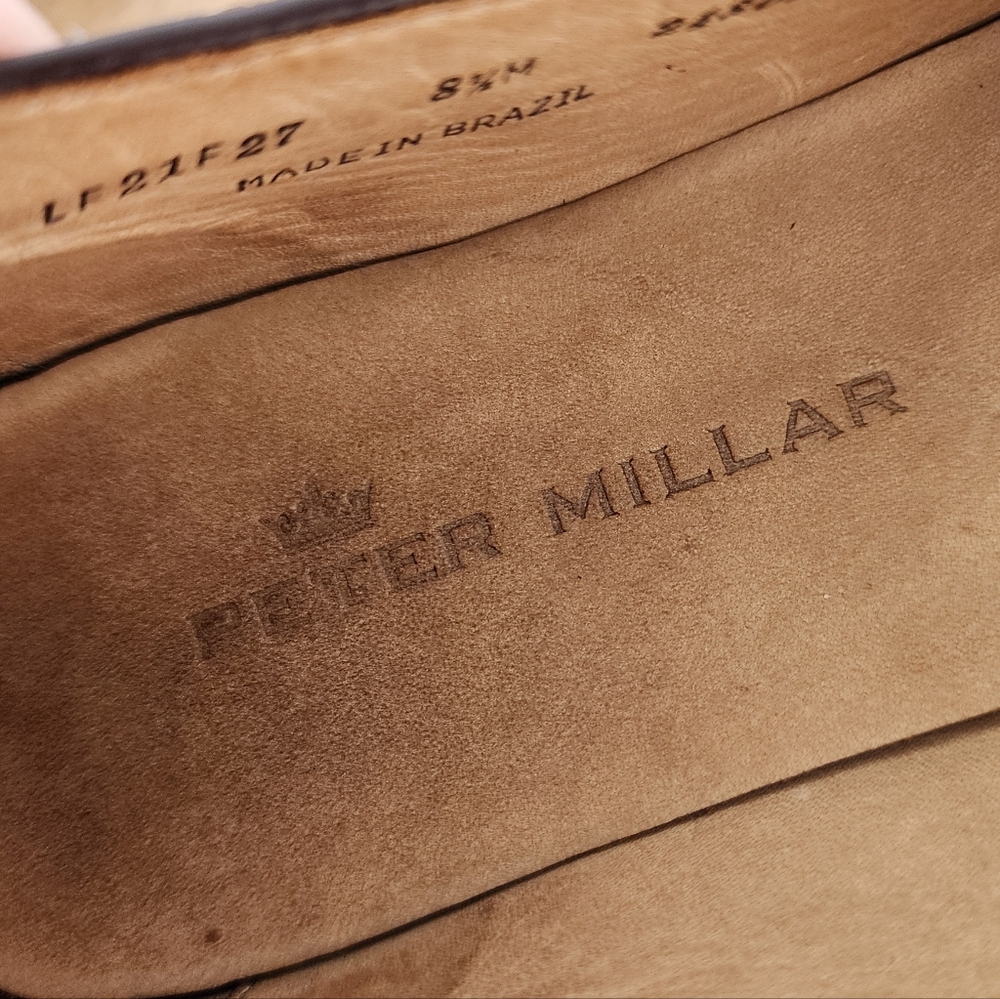 Peter Millar Zebra Print Calf Hair Loafers - Picture 11 of 12